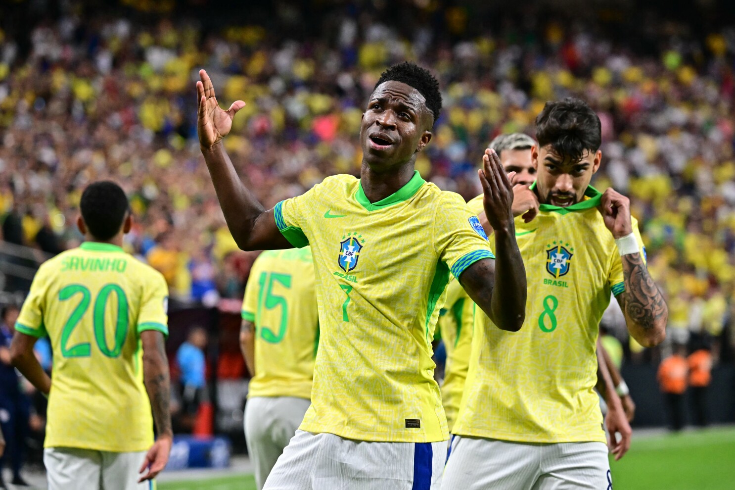 Paraguay vs Brazil: Vinicius Jr Leads Brazil to 4-1 Victory